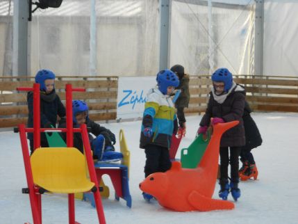 A la patinoire